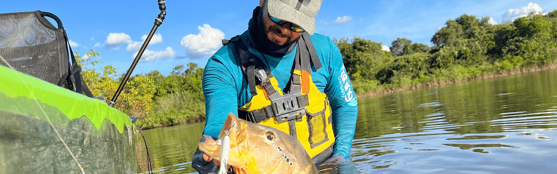 Pesca esportiva: uma grande aliada para a saúde física e mental. Foto: Fish TV.