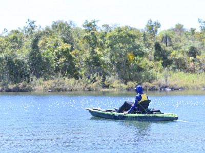 Caiaqueiro e pescador esportivo começa expedição de mais de 3 mil quilômetros por rios brasileiros. Imagem ilustrativa.