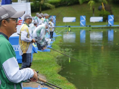 Arena do Campeonato Catarinense em Pesqueiros abre para os treinos dos competidores