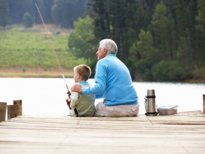 Brinquedo? Bicicleta? Que nada! As crianças estão querendo equipamentos de pesca esportiva! (Foto: Divulgação / PixaBay).