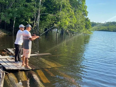 Curso de Agente de Pesca Esportiva em Manaus: Prefeitura cria curso para comunitários do rio Cuieira