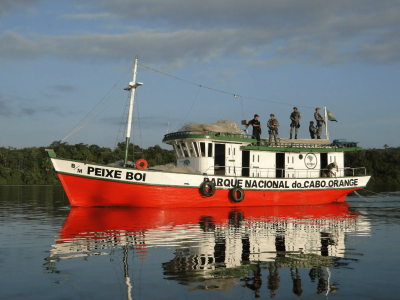 Pesca ilegal ameaça área marinha protegida da Amazônia. Foto: Acervo Ricardo Pires.